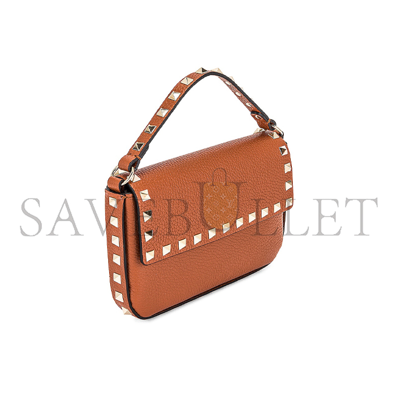 VALENTINO GARAVANI ROCKSTUD LEATHER BAG VW0P0W07VSH (19*12*3cm)
